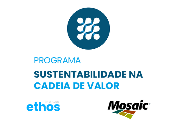 Certificado Ethos + Mosaic 2025 — Programa Sustentabilidade na Cadeia de Valor