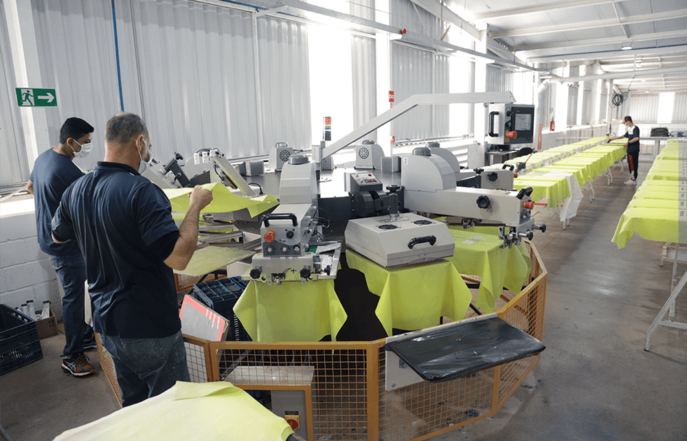 Estamparia silk industrial
